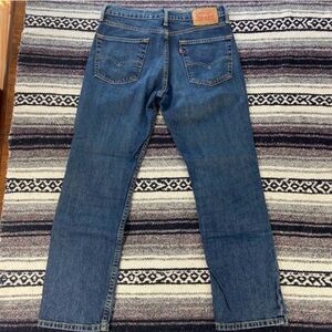 Levi's 514 Men’s 31x28 Medium Blue Wash Straight Leg Jeans Levis